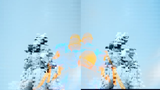 A group of workers on a stair. Picture: Unsplash.