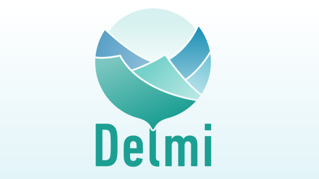 Delmi's logo.