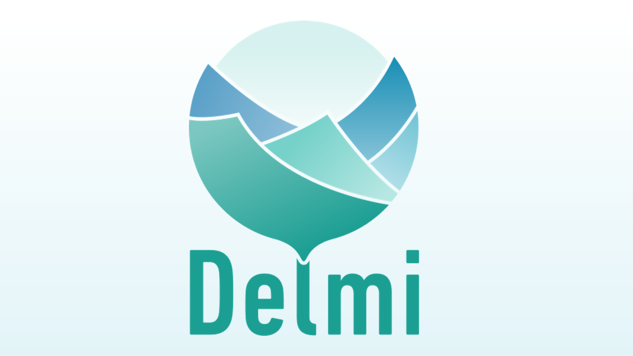 Delmi's logo.