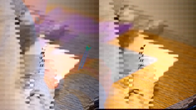 A person using pencil. Picture: Unsplash.