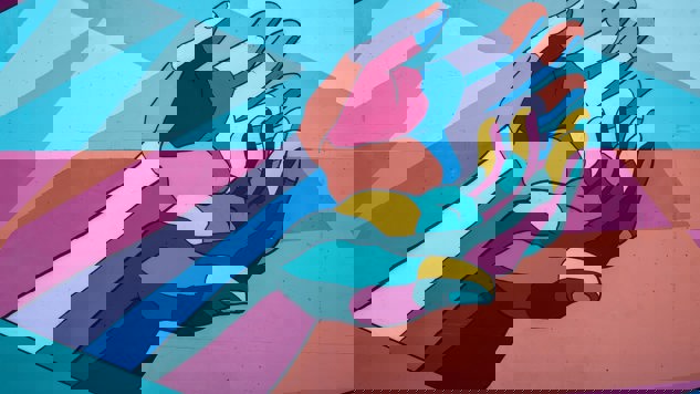 Two colorful hands. Picture: Unsplash.