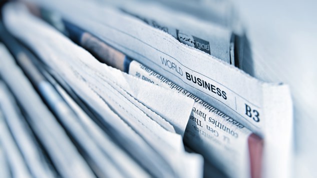 Business newspapers. Picture: Unsplash.
