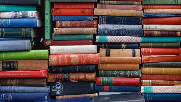 A pile with colorfol books. Picture: Unsplash.