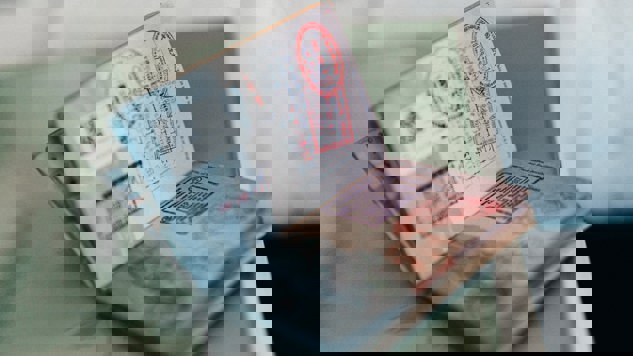 A passport with stamps. Picture: Unsplash.